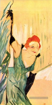 yvette guilbert 1894 Toulouse Lautrec Henri de Peinture à l'huile